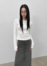 [MADE] Huebun Fleece-lined Warmer Long-Sleeve T-shirt