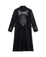 DKILLUMINATE フィッティドロングウールコート