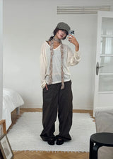 (UNISEX) PEACH WASHING BALLOON PANTS (3color)