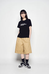25SS ワイドチノショートパンツ ベージュ