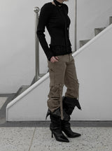 Derron Washed Slim Cargo Pants