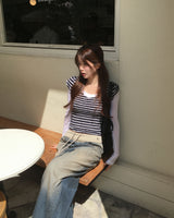 OOTJ vintage fade banding pants