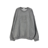 triple appliqué sweatshirt