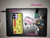NO STRESS glass bumper phone case (lemon)