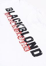BBD オーバーラップロゴロングTシャツ (ホワイト)