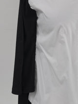 basic shirt layered cardigan (2color)