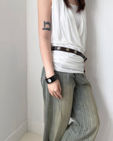 Obsidian Cuff Watch