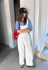 eyelet cotton overall 