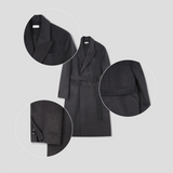 Solari Double-Breasted Long Coat (2 Colors)