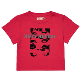 'MISTY MEMORY' クロップトップ_MAGENTA