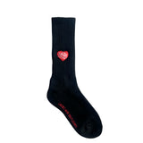 Angle Crew Socks Black