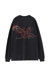 カラーリングガール長袖Tシャツ