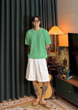 Men's Boucle Round Knit 9COLOR