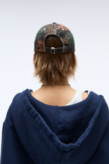 EEERRR Real tree camo pattern ball cap (Brown)