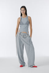 D-RING TWO-WAY TANK TOP (GRAY)