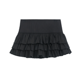 ruffle skort