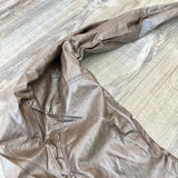 Wrinkled Leather Shoulder Bag