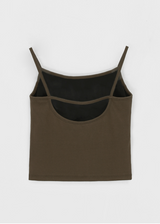 [MADE] Easy Backless Strap Sleeveless (Inbuilt Cap)