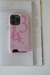 [MADE] 143 card case (pink/pink)