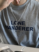 Look Lloyd Lawn Lettering Oversized Short Sleeve T-shirt