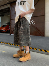 Bone Camo Bermuda Sweat Pants