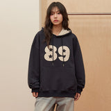 89 ドットアップリケフーディー