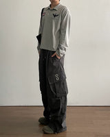 Hoop Eyelet Cargo Pants