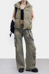 Tima Layered Strap Pocket Pants