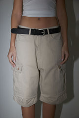 BEIGE CARGO PANTS