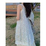 relief flower dress