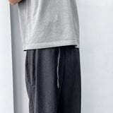 Shadow Texture Wide Trousers