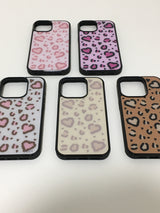 heart leopard (brown) case 