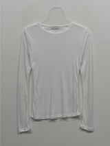 フィリングテンセルラウンドネックTシャツ