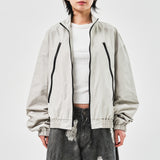 Aria Coating Zip Blouson (3color)