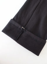 Punching eyelet string wide pants