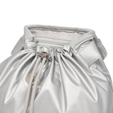 RIBBON POINT MINI BACKPACK [SILVER]