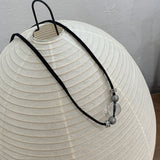 Clear Ball Antique Layered Necklace