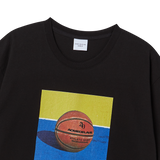 25SS SQUARE BASKETBALL SHORT SLEEVE T-SHIRT BLACK