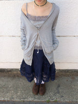 moodfit off-shoulder zip-up