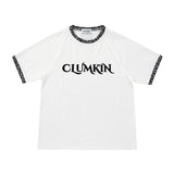 LEOPARD RINGER T-SHIRT (WHITE/GRAY) [MEN]
