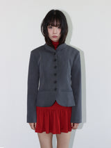 CLASSIC ROUND JACKET (GREY)