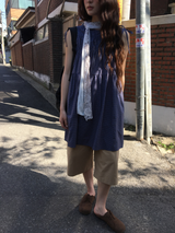 YWDシャーリングドレス (3color)