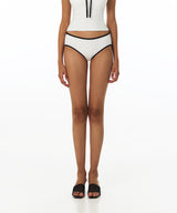 Line Low Bikini Panties (White)