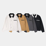 Dub boxy zipper collar jacket