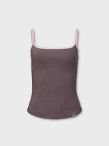 Dot Two-Tone Sleeveless (COCOA)