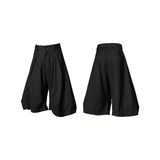 (cont'd) プリーツドレープシルエット8分丈パンツ