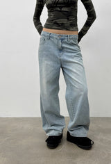 [MADE] Rookie Snap Wide Denim Pants