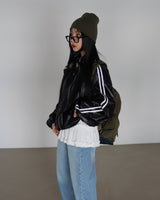 [UNISEX] トラックグロッシーウィンドブレーカージャージジャケット