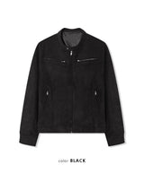 LMN Martin YKK Suede Biker Jacket (3 colors)