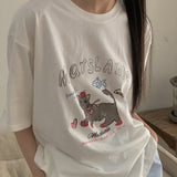 Maslani ボックス半袖Tシャツ